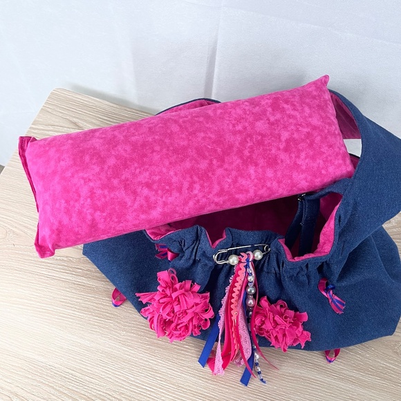 DESIGNER "FURBABY" TOTE CARRIER (NWOT) HANDMADE - Picture 6 of 11